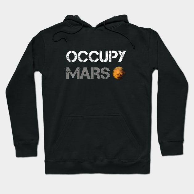 Occupy Mars Hoodie by kani